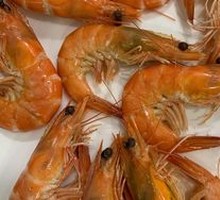 Boiled Shrimp in Salt Water