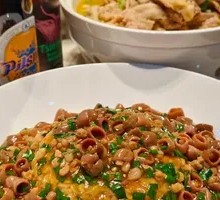 Sea Cucumber Rice Toss