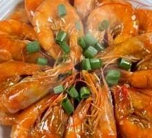 Stewed Large Shrimp