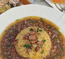 Sea Cucumber Rice Toss