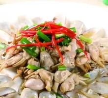 Spicy Oil-Plunged Clams
