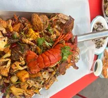 Hand-grab Seafood