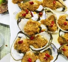 Garlic Steamed Oysters