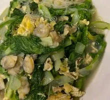 Clam and Bok Choy Stir-Fry