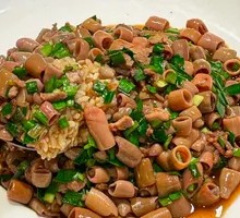 Sea Cucumber Rice Toss
