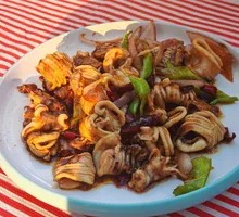 Spicy Stir-fried Cuttlefish