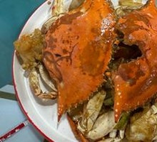 Stir-fried Live Crab with Scallion and Ginger