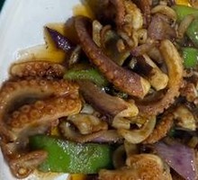 Stir-fried Octopus in Sauce
