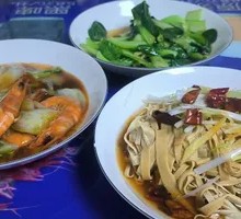 Spicy Oil-Poured Tofu Skin