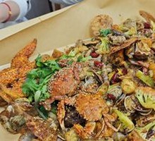 Hand-grab Seafood
