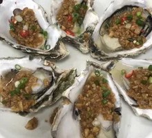 Garlic Steamed Oysters
