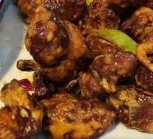 Spicy Stir-Fried Chicken Hearts