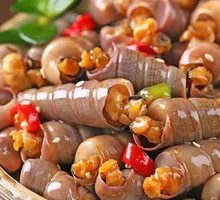 Spicy Razor Clams