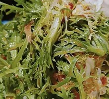Cold-mixed bitter lettuce