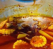 Braised Beef Tendons and Brain Pot