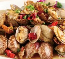 Spicy Stir-Fried Clams