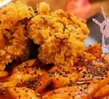 Glutinous Rice Cake with Boneless Chicken