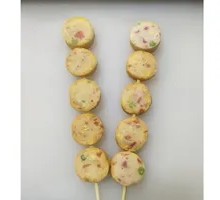 Chicken Burger Skewers
