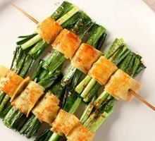 Tofu Skin Rolls with Chives