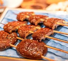 Fried Mushroom Skewers