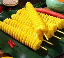 Golden Sweet Potato Tower