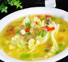 Golden Soup Baby Bok Choy