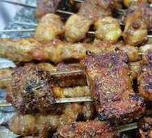 Grilled Pork Rib Skewers