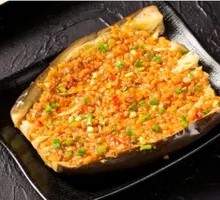 Grilled Garlic Eggplant