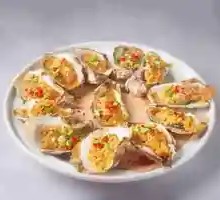 Garlic Steamed Oysters