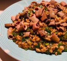 Sea Cucumber Rice Toss