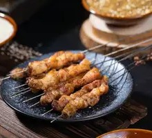 Lamb with Red Willow Branches