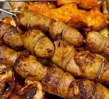 Grilled Chicken Hearts