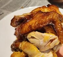 Cream Garlic Roast Chicken