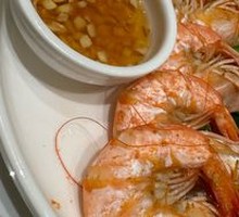Boiled Shrimp in Salt Water