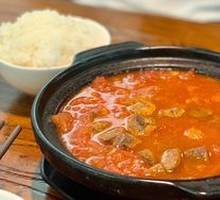 Tomato Beef Stew in Clay Pot