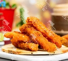 Golden Cumin Chicken Strips