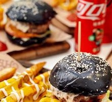 Double Beef Burger with Hand-Cut Fries