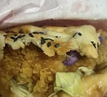 Crispy Chicken Chinese Burger