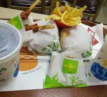 Spicy Chicken Leg Burger