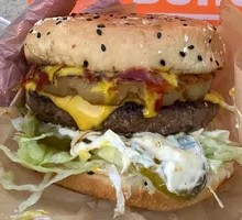 Pork Belly Lamb Burger