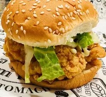 Single Layer Angus Handcrafted Beef Burger