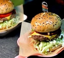 Pineapple Angus Beef Burger