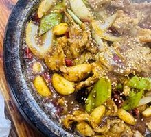 Stone Plate Garlic Pork Belly