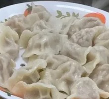 Chinese cabbage and pork dumplings