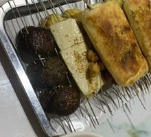 Grilled Flatbread with Filling