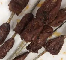 Grilled Chicken Hearts