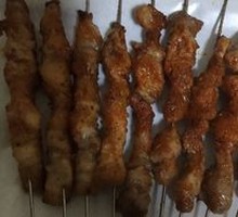 Pork Rib Skewers