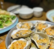 Garlic Roasted Oysters