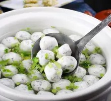 Hand-Beaten Cod Fish Ball Soup