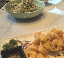 Fried Shrimp with Green Onion